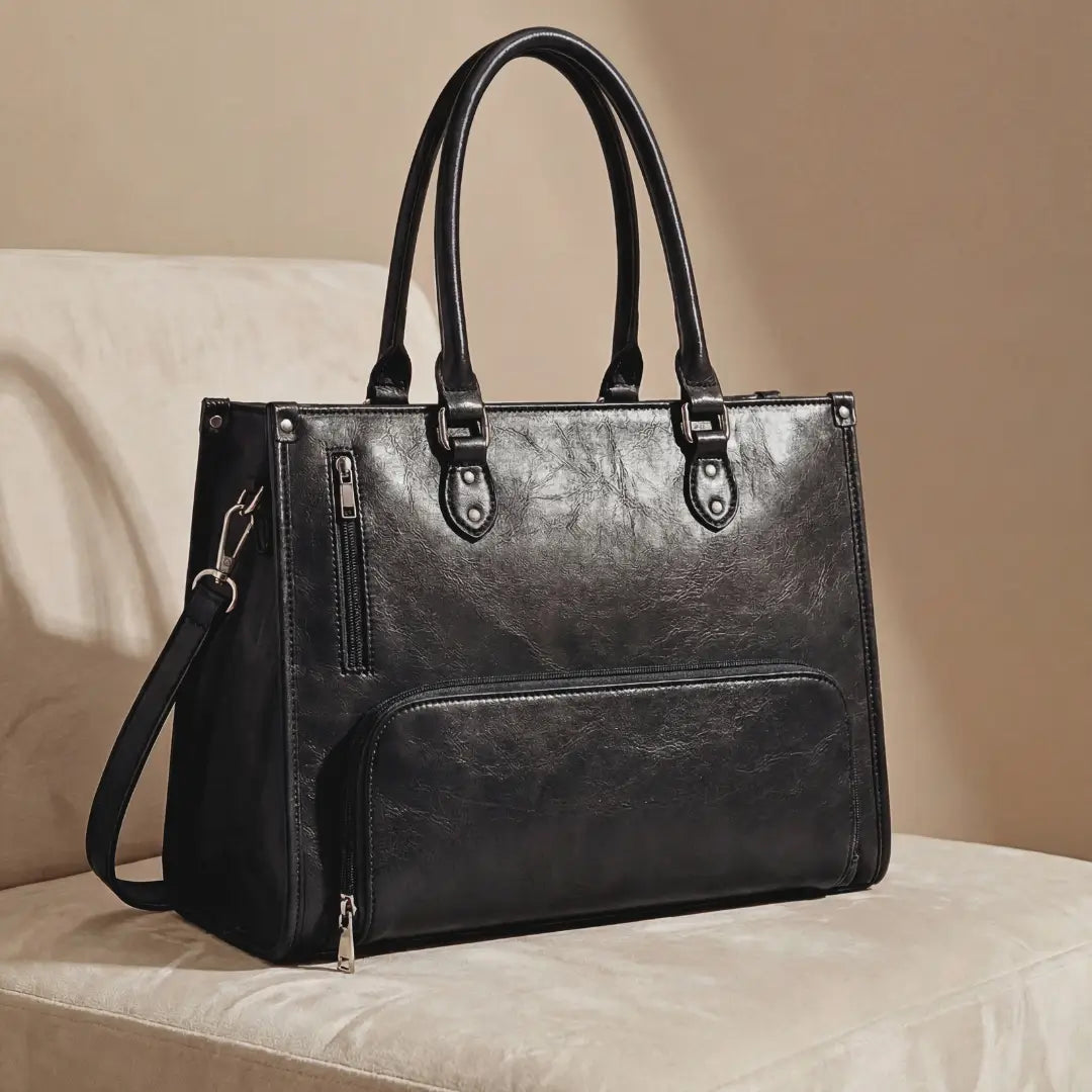 Luxe Tote-Black