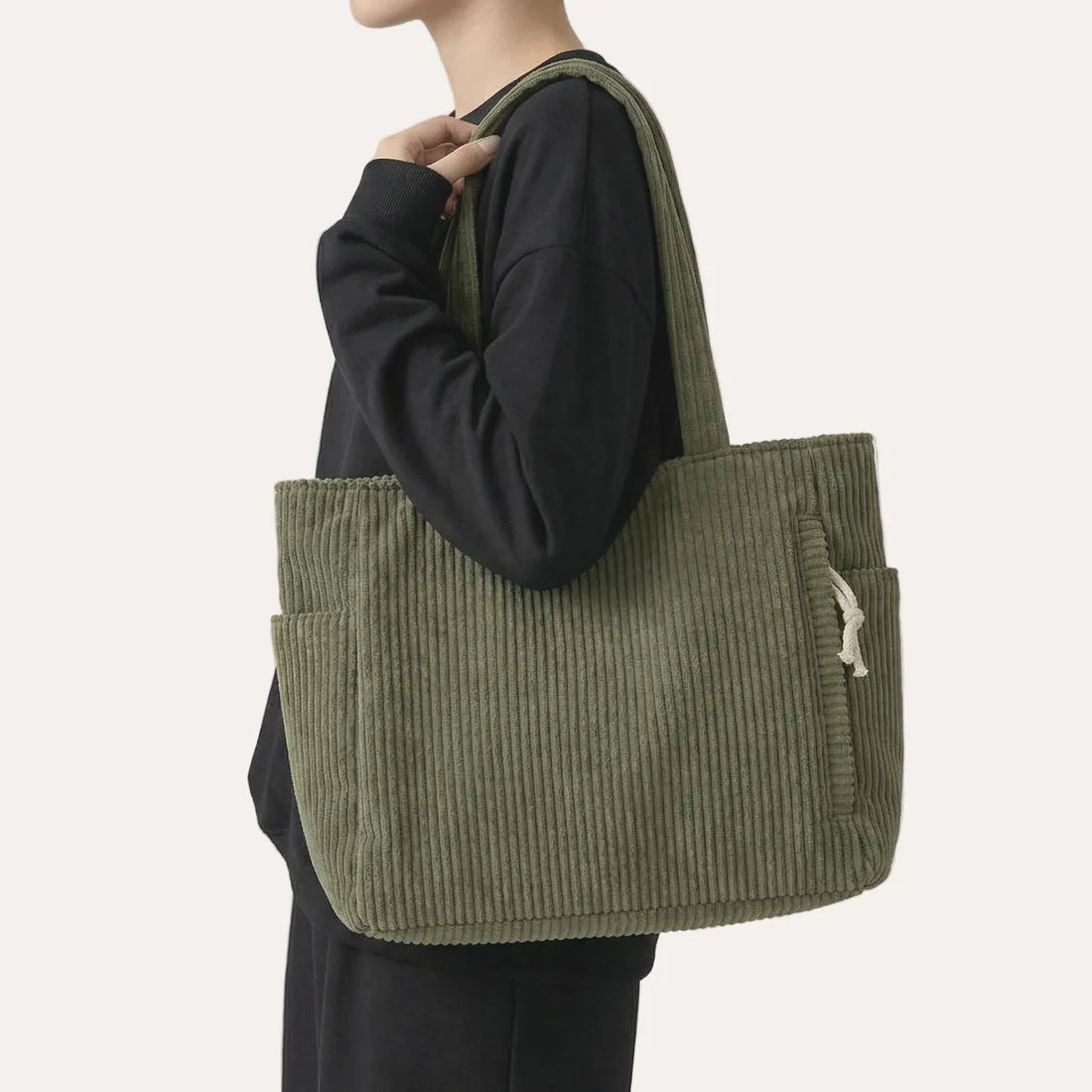Corduroy Tote Bag