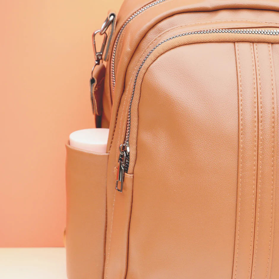 Leather Travel Backpack